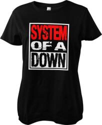 System of a Down Logo Black M Női Ing (WMX-5-SOAD006-H92-3-BK-M)