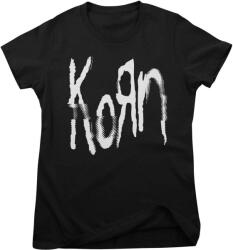 Korn Glitch Logo Black S Női Ing (PS-5-KORN001-H93-15-BK-S)