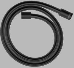 AXOR Furtun de dus, cu efect metalic 1.25 m, cu piulite cilindrice, antracit periat (Brushed Black Chrome), Axor Starck 28282340 28282340 (28282340)