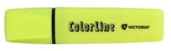 Victoria Evidențiator, 1-5 mm, VICTORIA OFFICE, "ColorLine", galben