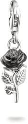 Thomas Sabo Ezüst fekete rózsa charm (2232-664-11)