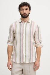 Benetton cămașă pentru bărbați de in PPYH-KDM0AS_30X (5BKU5QJG8)