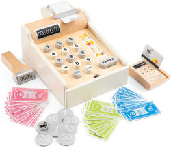 4bambini Casa de marcat din lemn pentru copii New Classic Toys cu accesorii