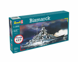 Revell Kit de pornire navă 75802 - Bismarck (1: 1200)