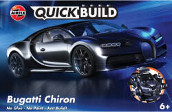 Airfix Mașină de construcție rapidă Airfix J6025 - Bugatti Chiron - Negru