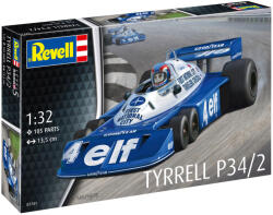 Revell Machetă din plastic Auto 07741 - Tyrrel P34/2 cu 6 roți (1: 32)