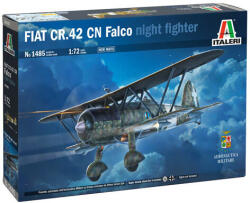 Italeri Machetă Avion 1485 - FIAT CR. 42 CN "Falco" Night Fighter (1: 72)