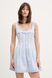 Tommy Hilfiger rochie evazată din denim PPY2-SUD1C7_50J (DW0DW22990)