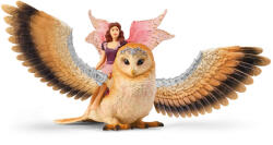 Schleich Zână Schleich pe o bufniță zburătoare (102670789) Figurina