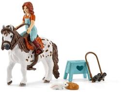 Schleich Horse Club Mia și Spotty (104942518) Figurina