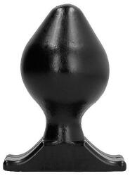 All Black Plug anal All Black, 16, 5 cm, dimensiune mare, flexibil, material PVC, negru (D-222811)