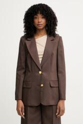 Marciano by Guess sacou cu un singur rând de nasturi pentru femei, cu amestec de in JANE PPY2-KZD00N_88X (G6GN04.W1764)