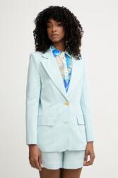 Marciano by Guess sacou cu un singur rând de nasturi pentru femei, cu amestec de in JANE PPY2-KZD00N_60X (G6GN04.W1764)