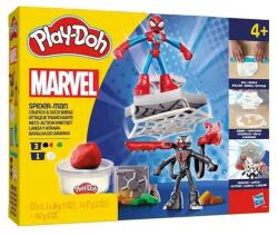Hasbro Play-Doh: Marvel Pókember Launch & Slice harci játékszett - Hasbro (F9827)