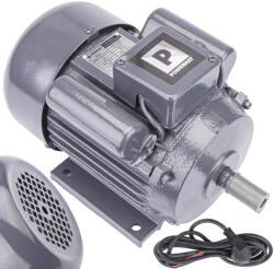Powermat Elektromos Motor - 1, 5kW, 1400 ford. /perc, 19mm tengely - Egyfázisú aszinkron (PM0847) (POW-PM0847)