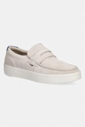 Tommy Hilfiger mocasini pentru bărbați, din piele întoarsă MODERN LIGHT HYBRID SUEDE LOAFER PPY2-OBM011_02X (FM0FM05786)