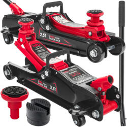 Red Technic Hidraulikus Autóemelő - 2, 5T, 85-360mm - Alacsony profilú, toldattal (RTNPH0030) (POW-RTNPH0030)