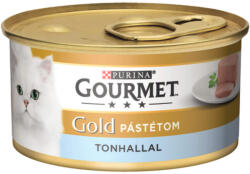 Gourmet GOLD Tonhallal pástétom nedves macskaeledel - 4x85 g