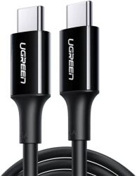UGREEN USB-C/USB-C gyorstöltő és adatkábel E-Marker chippel, 100W, 1 m - Fekete