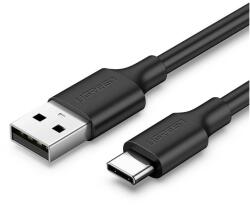 UGREEN USB-A/USB-C töltő- és adatkábel, 3A, 1, 5m - Fekete