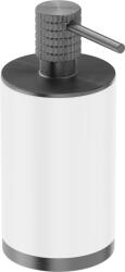 Mexen Triv dozator de săpun de sine stătător, alb/gun gray periat - 70A33059-66W (70A33059-66W)