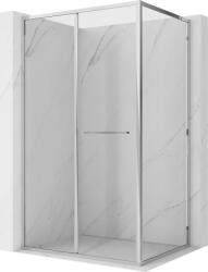 Mexen Linea cabina de duș culisantă 110 x 80 cm, transparent, crom - 8E1-110-080-01-01 (8E1-110-080-01-01)