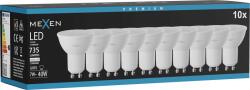 Mexen Nova 10x Bec LED GU10, 7W, Neutră - 4000K, 735 lm - L107-GU10-0740-01x10 (L107-GU10-0740-01x10)
