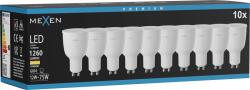Mexen Nova 10x Bec LED GU10, 12W, Caldă - 3000K, 1260 lm - L108-GU10-1230-01x10 (L108-GU10-1230-01x10)