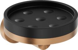 Mexen Triv săpunieră, negru/cupru periat - 70A33055-65B (70A33055-65B)