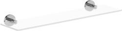 Mexen Ovio raft din sticlă suspendat, cromat - 70A19561-00 (70A19561-00)