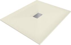 Mexen Hugo broască dreptunghiulară SMC 120 x 100 cm, bej, mască inox - 42691012-X (42691012-X)