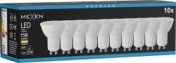 Mexen Nova 10x Bec LED GU10, 1, 5W, Caldă - 3000K, 158 lm - L107-GU10-0130-01x10 (L107-GU10-0130-01x10)