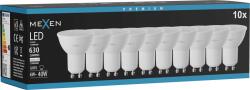 Mexen Nova 10x Bec LED GU10, 6W, Neutru - 4000K, 630 lm - L107-GU10-0640-01x10 (L107-GU10-0640-01x10)