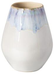Costa Nova Бяла/синя глинена ръчно рисувана ваза (височина 20 cm) Brisa - Costa Nova (ZCN-VAV201-RIA)