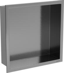 Mexen X-Wall-R raft nișă cu flanșă 30 x 30 cm, gri armă periat - 19E0303010 (19E0303010)