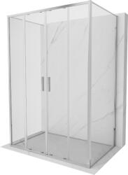 Mexen Exo-3S cabină de duș cu 3 pereți glisante 140 x 70 cm, transparent, crom - 8152-140-070-01-00-3S (8152-140-070-01-00-3S)