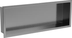Mexen X-Wall-R raft încorporat cu flanșă 60 x 20 cm, gri armă periat - 19E0602010 (19E0602010)