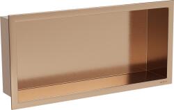 Mexen X-Wall-R raft de nișă cu flanșă 45 x 20 cm, cupru periat - 19C0452010 (19C0452010)