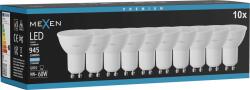 Mexen Nova 10x Bec LED GU10, 9W, Rece - 6500K, 945 lm - L108-GU10-0965-01x10 (L108-GU10-0965-01x10)