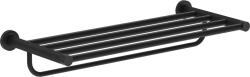 Mexen Triv fekete törölközőtartó polc - 70A33081-70 (70A33081-70)