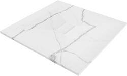 Mexen Hugo tavă pătrată SMC 100 x 100 cm, piatră albă - 42151010 (42151010)