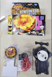  Titirez 4D Rapidity, metal si plastic, New Sun-God 145AS, BB89, Attack, cu lansator cu sfoara, accelerator 180 si varf metalic (BB89LA)