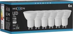 Mexen Nova 6x LED izzó GU10, 1, 5W, Semleges - 4000K, 158 lm - L107-GU10-0140-01x06 (L107-GU10-0140-01x06)
