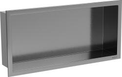Mexen X-Wall-R raft de perete cu flanșă 45 x 20 cm, gri armă periat - 19E0452010 (19E0452010)