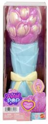 Barbie Set Papusa Barbie Petal Pop Lalea roz si accesorii Papusa