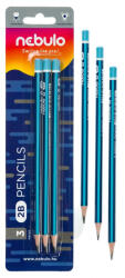 Nebulo Grafitceruza, 2B, 3 db-os (RNEBGC32B)