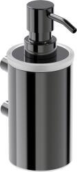 Mexen Loop szappanadagoló, fekete króm - 70A71058-73 (70A71058-73)