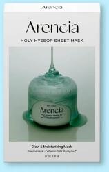 Arencia Mască facială de tip șervețel cu extract de isop Holy Hyssop Sheet Mask - 27 ml * 5 buc Masca de fata