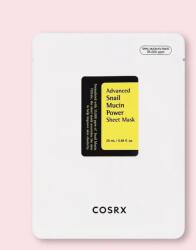 COSRX Mască de față tip șervețel cu esență de mucină de melc Advanced Snail Mucin Power Essence Sheet Mask - 25 ml / 1 buc Masca de fata