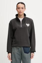 Rip Curl melegítőfelső női pamuttal RC HEART - fekete XS